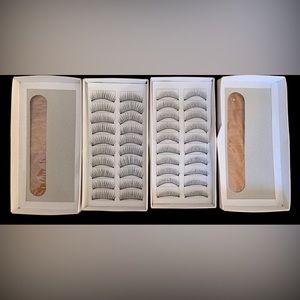 Fake eyelashes 4 boxes!!